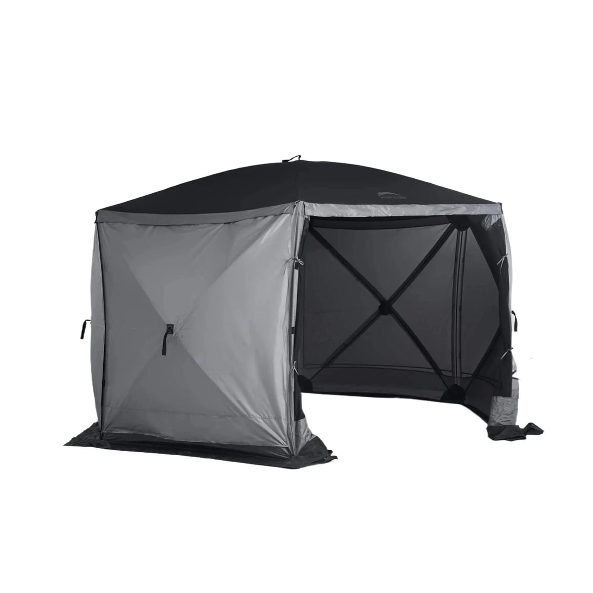 Wild Land Hub Screen House 600 - Large Grey Pop-Up Mesh Camping Tent