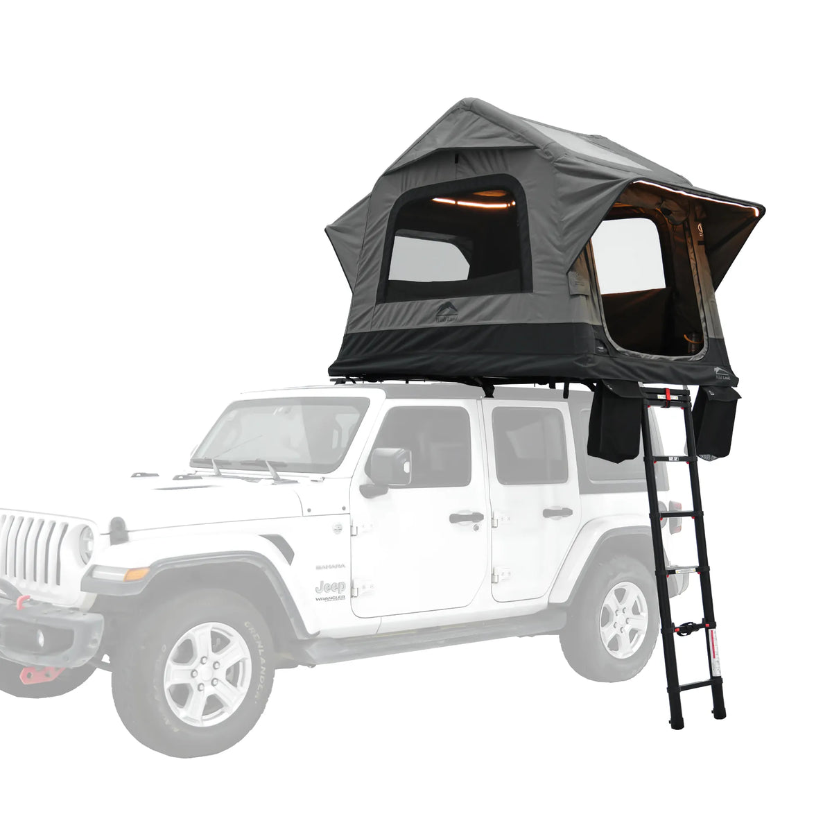 Wild Land Air Cruiser - Grey Inflatable Roof Top Tent with Patented Air Tube Design