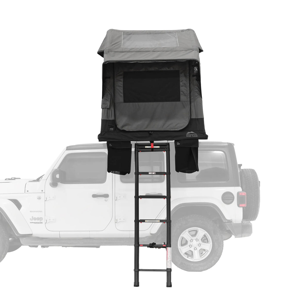 Wild Land Air Cruiser - Grey Inflatable Roof Top Tent with Patented Air Tube Design