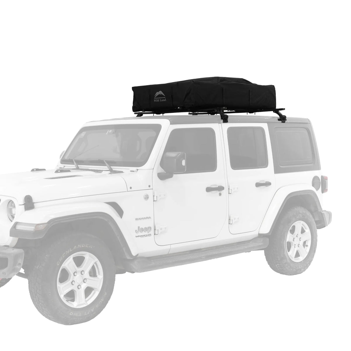 Wild Land Air Cruiser - Grey Inflatable Roof Top Tent with Patented Air Tube Design