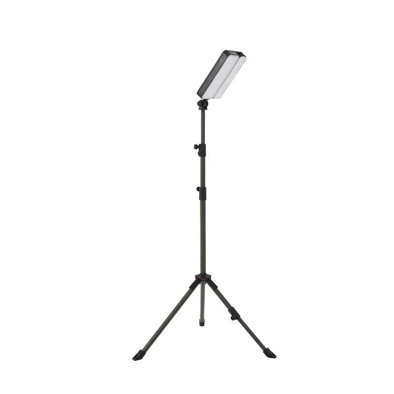 Wild Land Galaxy Solar Work Light - Rugged Black LED Utility Light with Solar Panel
