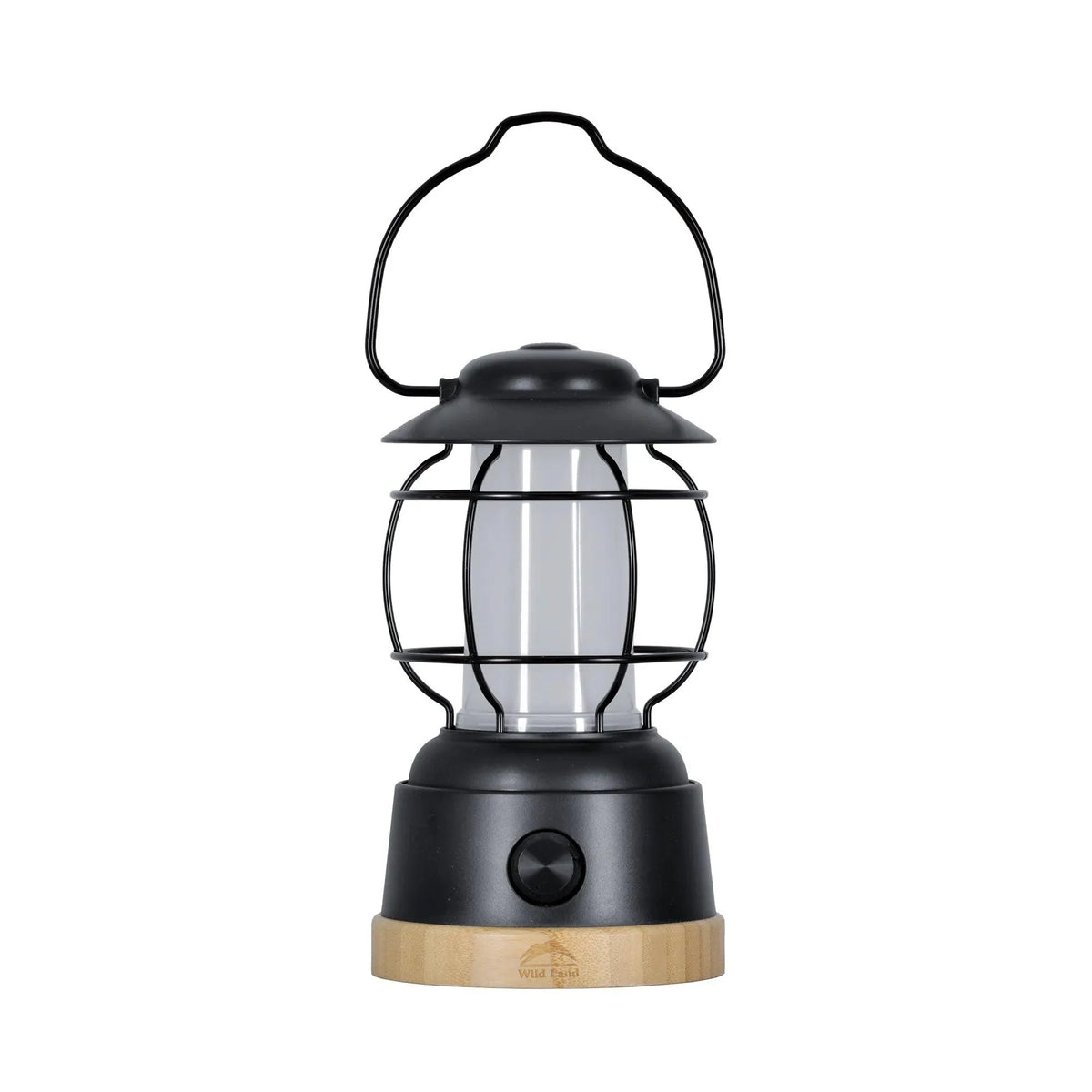 Wild Land High Lumen Knight SE - Vintage Style LED Camping Lantern in Black