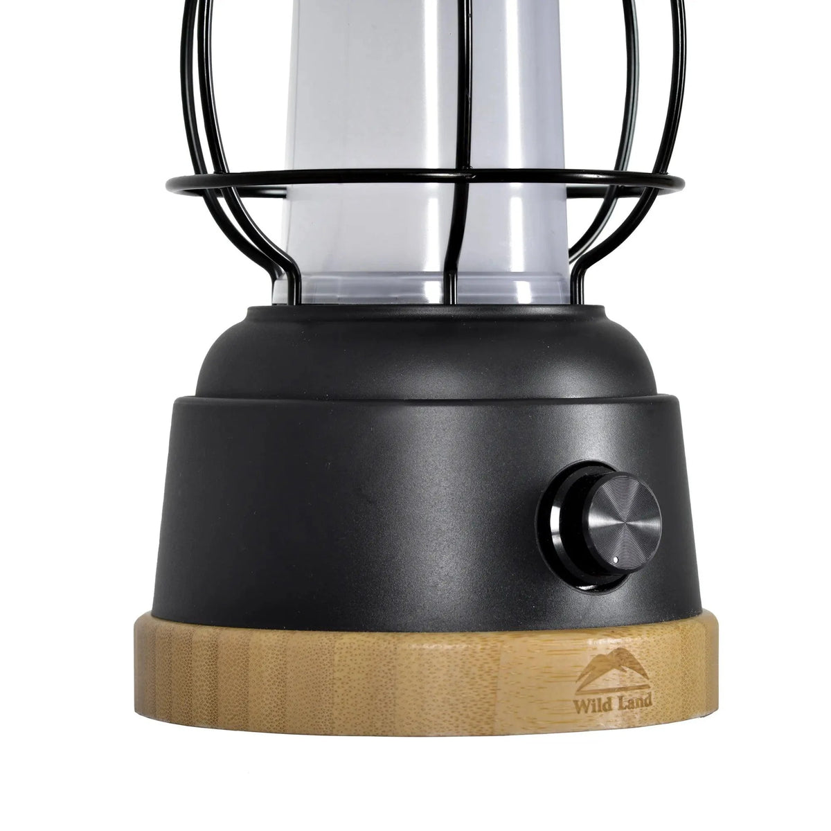 Durable metal handle and waterproof charging port of Knight SE outdoor light