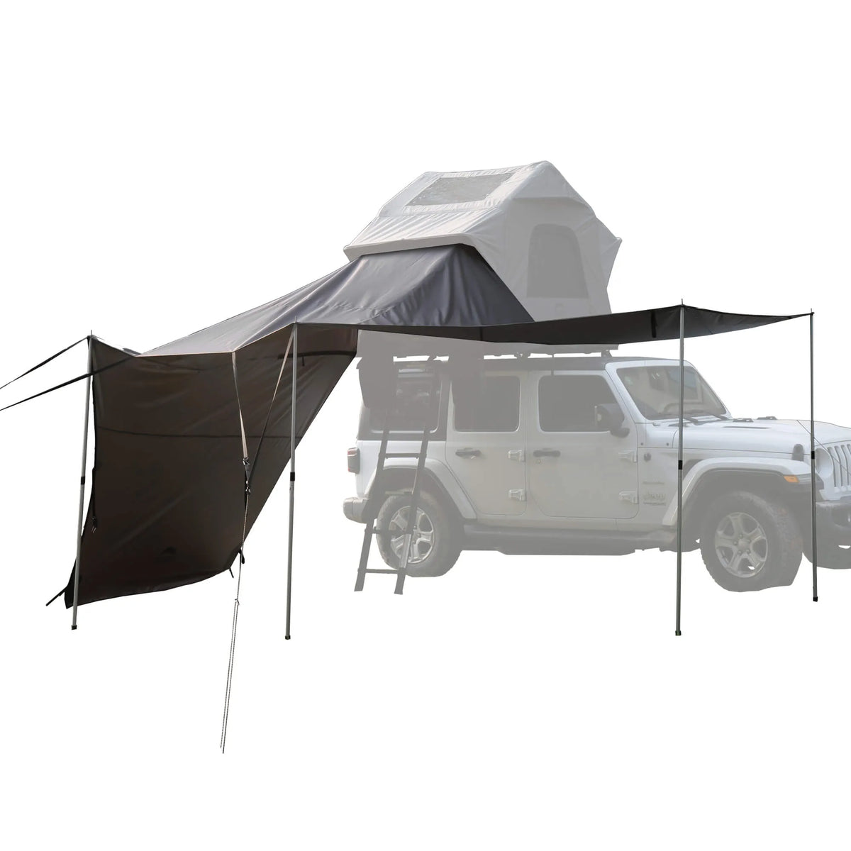Wild Land Roof Top Tent Universal Connector - Durable Grey Waterproof Fabric
