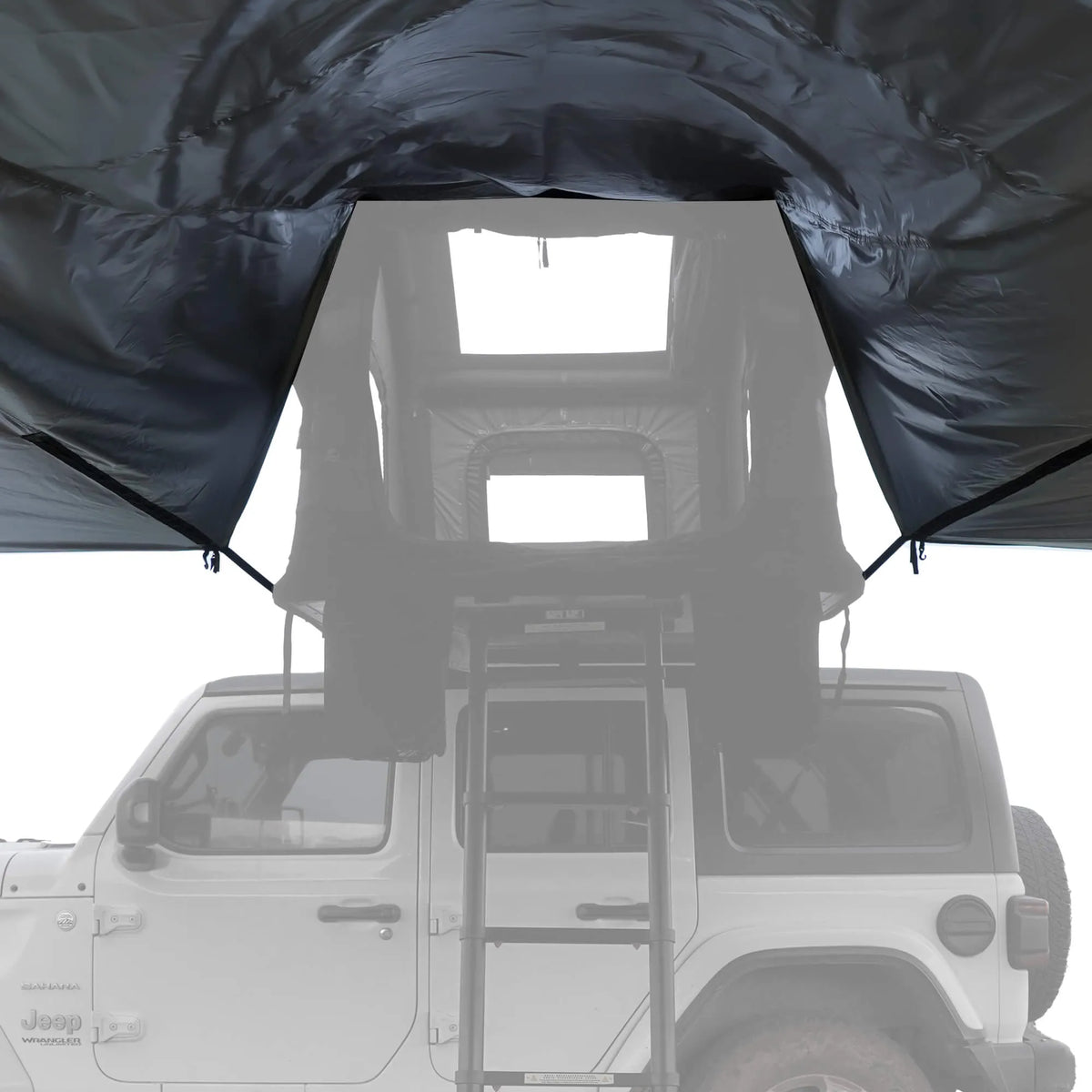 Wild Land Roof Top Tent Universal Connector - Durable Grey Waterproof Fabric