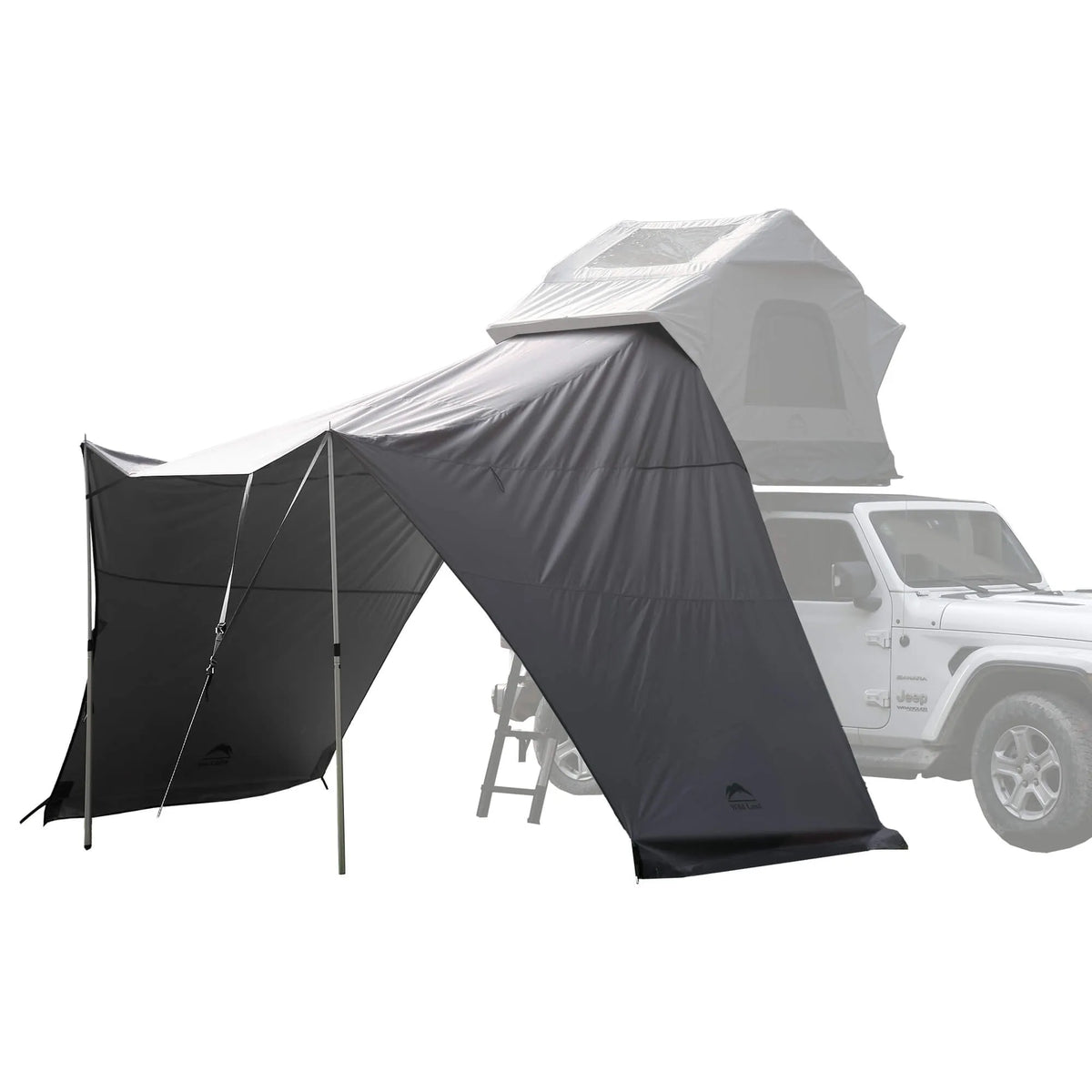 Wild Land Roof Top Tent Universal Connector - Durable Grey Waterproof Fabric