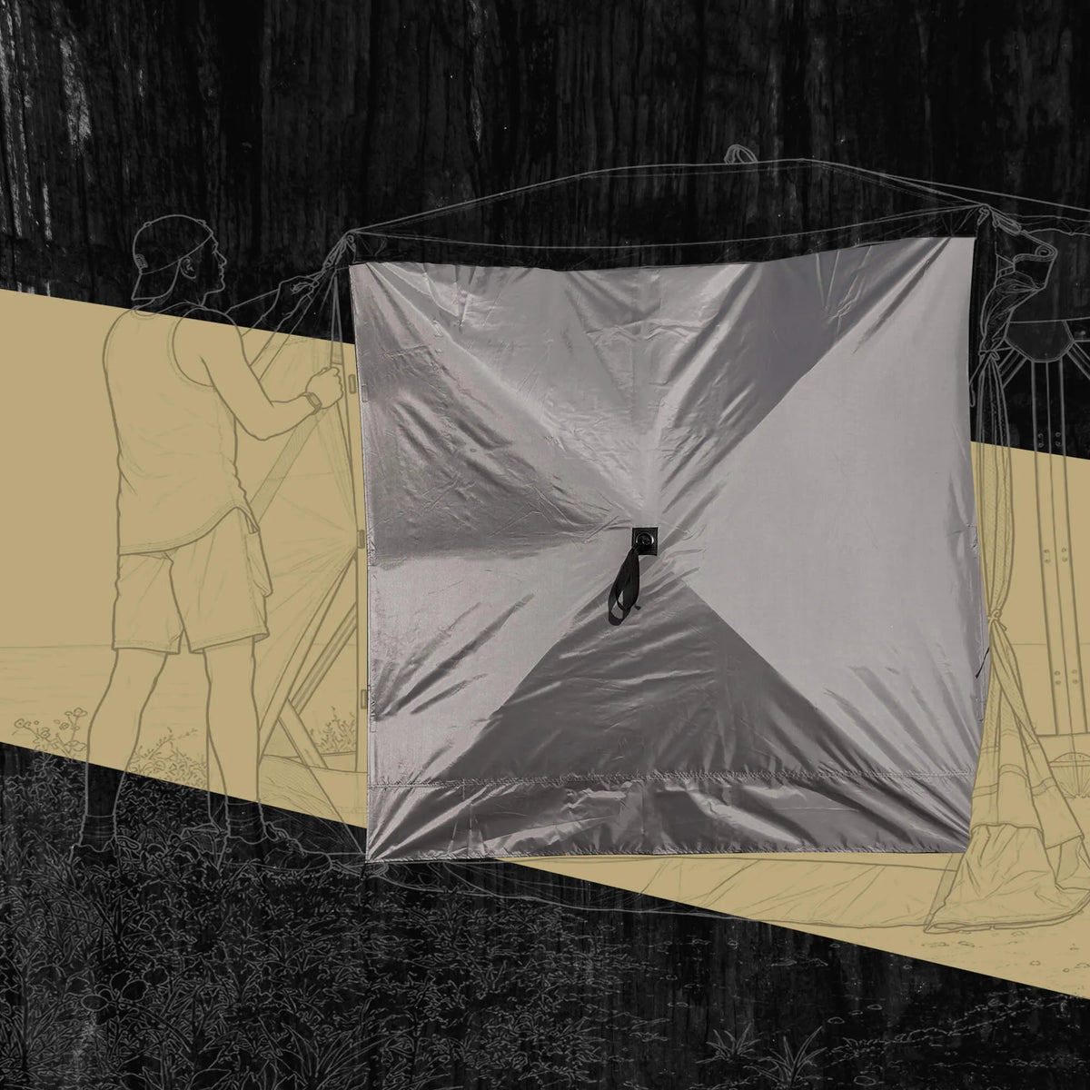 Hub Screen house 600 Wind Panel